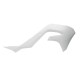 Laterale rezervor Powerflow Kawasaki 450 19-23 Cycra Alb