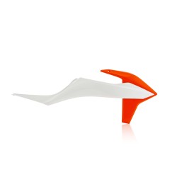 Laterale rezervor KTM SXF 17-23 Cycra Alb/Portocaliu