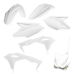 Kit plastice Stadium Kawasaki KXF 250 17-20 Cycra Alb