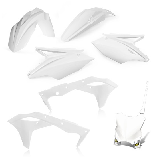 Kit plastice Stadium Kawasaki KXF 250 17-20 Cycra Alb Kit plastice Stadium Kawasaki KXF 250 17-20 Cycra Alb