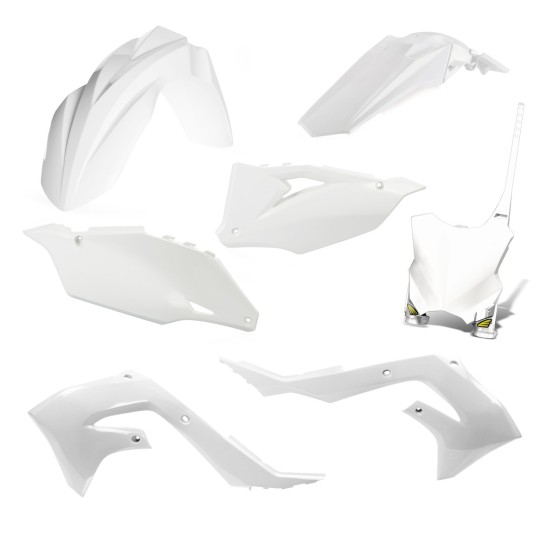 Kit plastice Stadium Kawasaki KXF 450 19-24 Cycra Alb Kit plastice Stadium Kawasaki KXF 450 19-24 Cycra Alb