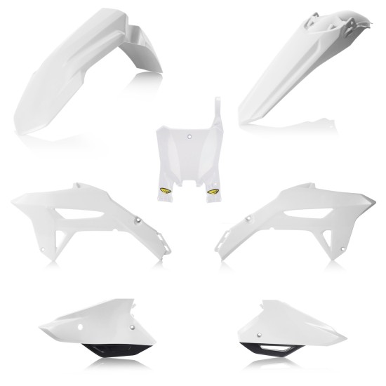 Kit plastice Stadium Honda CRF 450 R 21-24 Cycra Alb/Negru Kit plastice Stadium Honda CRF 450 R 21-24 Cycra Alb/Negru