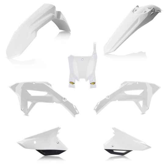 Kit plastice Stadium Honda CRF 450 RX 21-24 Cycra Alb/Negru Kit plastice Stadium Honda CRF 450 RX 21-24 Cycra Alb/Negru
