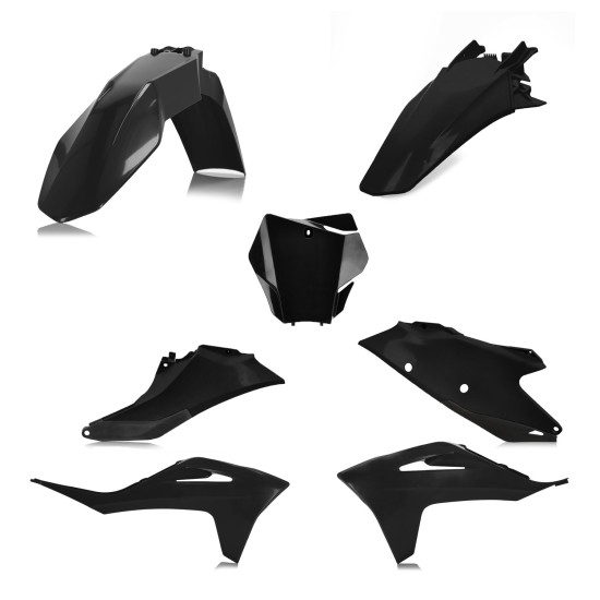 Kit complet plastice GasGas MC/EX 21-23 Cycra Negru