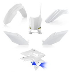 Kit plastice Powerflow Honda CRF 450R 17-21 Cycra Alb