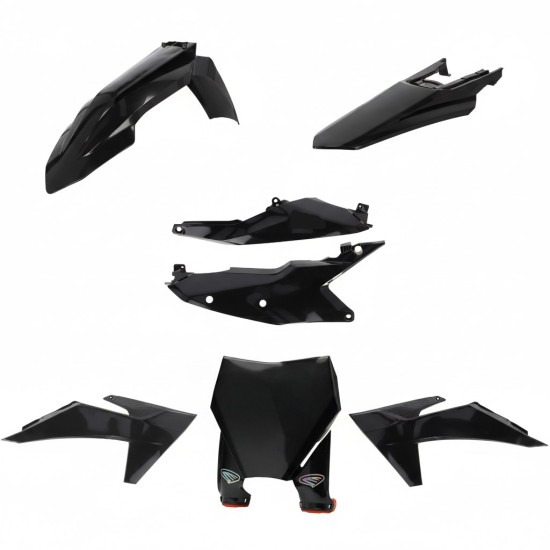 Kit plastice Stadium KTM SX/SXF 23-24 Cycra Negru