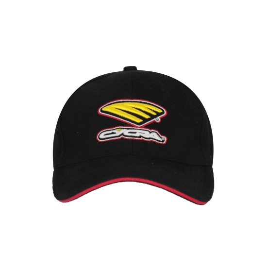 Sapca Logo Cycra Negru/Rosu