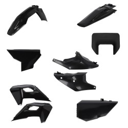 Kit complet plastice CompKit Husqvarna TE/FE 24-25 Cycra Negru