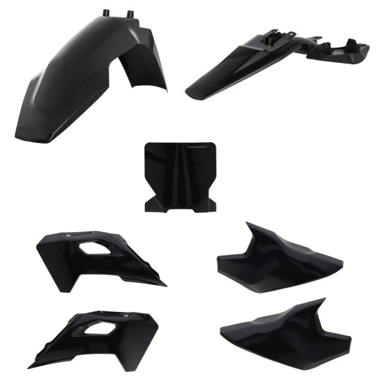 Kit complet plastice Husqvarna TC 65 24-27 Cycra Negru