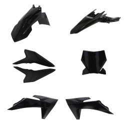 Kit complet plastice KTM SX 50 24-27 Cycra Negru Kit complet plastice KTM SX 50 24-27 Cycra Negru