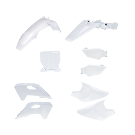 Kit complet plastice Husqvarna TC 50 24-27 Cycra Alb 2