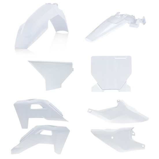 Kit complet plastice Husqvarna TC 85 25-27 Cycra Alb 2