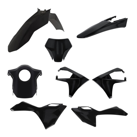 Kit complet plastice CompKit GasGas MC/MCF 24-27 Cycra Negru