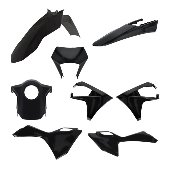 Kit complet plastice CompKit GasGas EC/ECF 24-27 Cycra Negru