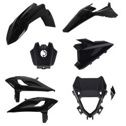 Kit complet plastice Beta X-Pro 25-26 Cycra Negru