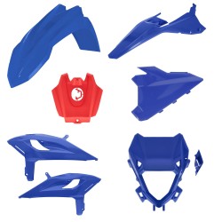 Kit complet plastice Beta X-Pro 25-26 Cycra Albastru/Rosu