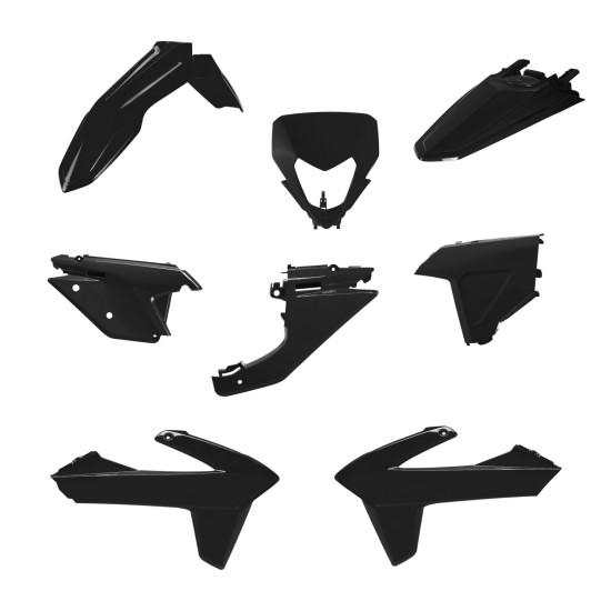 Kit complet plastice CompKit Sherco SE/SEF 25-27 Cycra Negru