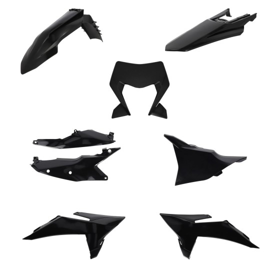 Kit complet plastice CompKit KTM EXC 450 26-27 Cycra Negru Kit complet plastice CompKit KTM EXC 450 26-27 Cycra Negru