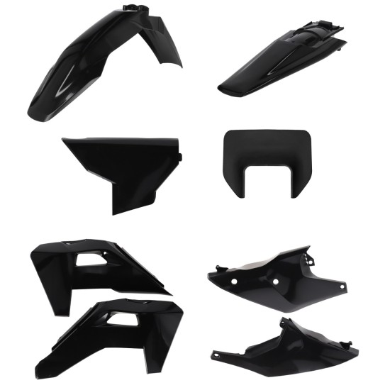 Kit complet plastice CompKit Husqvarna TE/FE 26-27 Cycra Negru