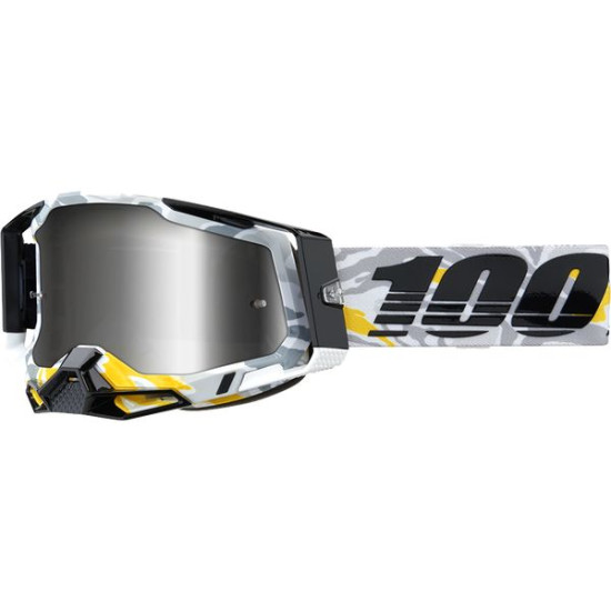 Ochelari 100% Racecraft 2 Korb Mirror Silver