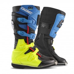 Cizme copii Gaerne GX-J Black Blue Fluo Yellow Cizme copii Gaerne GX-J Black Blue Fluo Yellow