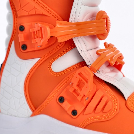 Cizme Copii Acerbis X-Team Orange White Cizme Copii Acerbis X-Team Orange White