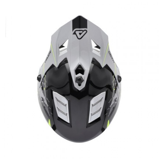 Casca copii Acerbis Profile Black Fluo Yellow