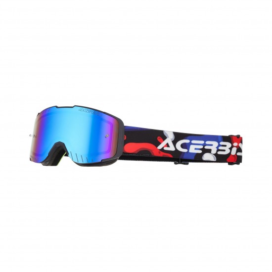 Ochelari copii Acerbis Lentila Dubla Vanguard Mirror Black Blue