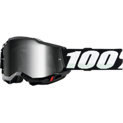 Ochelari copii 100% Accuri Black Mirror Silver