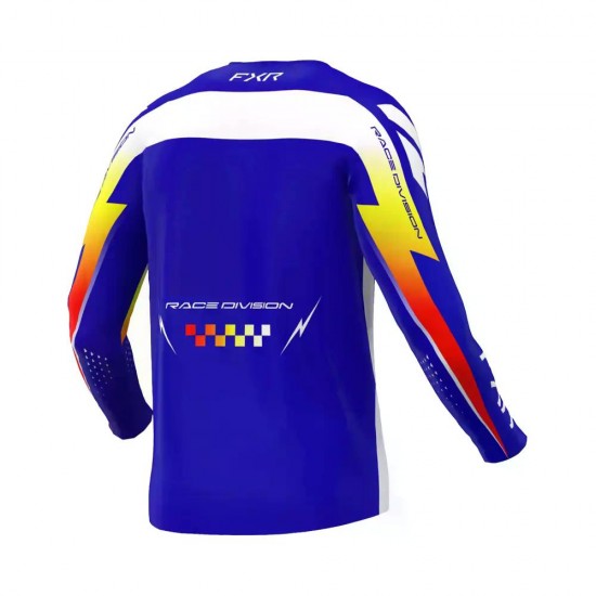 Tricou copii FXR Clutch MX26 Royal Yellow Red