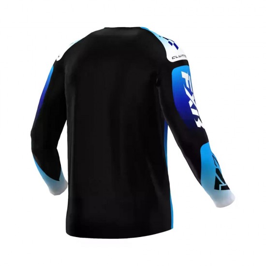Tricou copii FXR Clutch MX26 Blue Black White