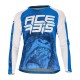 Tricou copii Acerbis MX J-Windy Two Vented Blue White
