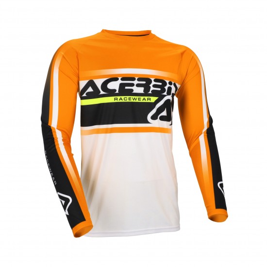 Tricou copii Acerbis MX Liniar Black Orange Tricou copii Acerbis MX Liniar Black Orange