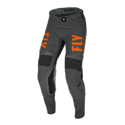Pantaloni Fly Racing Lite Grey Orange Pantaloni Fly Racing Lite Grey Orange