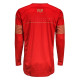 Tricou Fly Racing Lite Red Grey