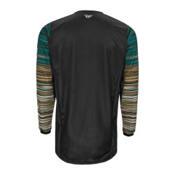 Tricou Fly Racing Kinetic Wave Black Rum Tricou Fly Racing Kinetic Wave Black Rum