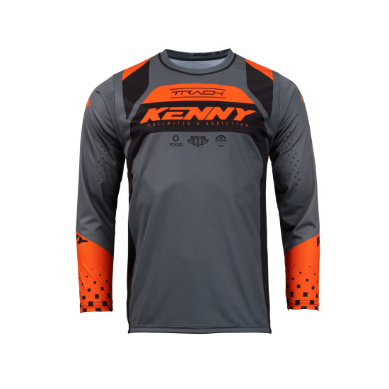 Tricou Kenny Track Focus Black Orange