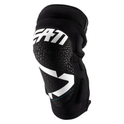 Genunchiere Leatt 3DF 5.0 Zip Black White Genunchiere Leatt 3DF 5.0 Zip Black White