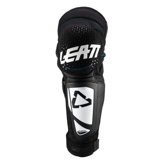 Genunchiere Leatt 3DF Hybrid EXT Black White