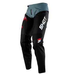 Pantaloni Shot Racing Devo Versus Black Red Pantaloni Shot Racing Devo Versus Black Red
