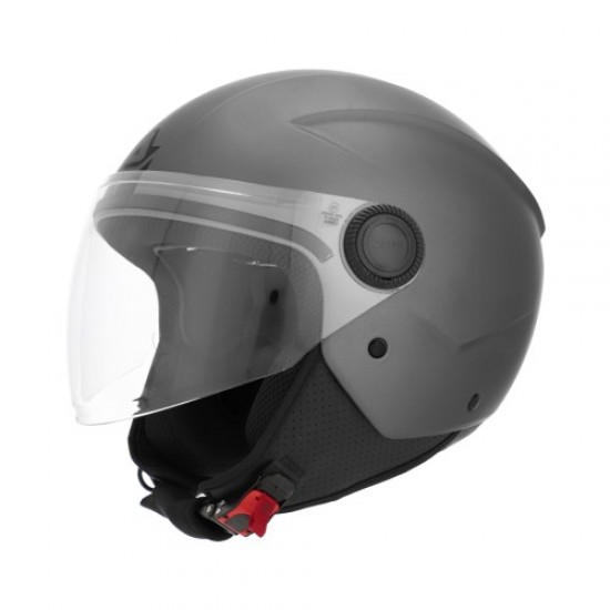 Casca Acerbis Jet Brezza Metallic Dark Grey