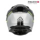 Casca Acerbis ASSAULT GRAPHIC Black Fluo Yellow