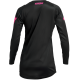 Tricou dama Thor Sector Minimal Black Fluo Pink