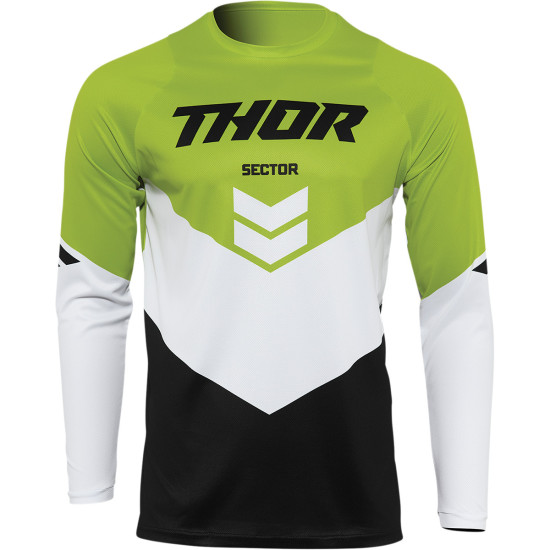 Tricou copii Thor Sector Chev Black Green