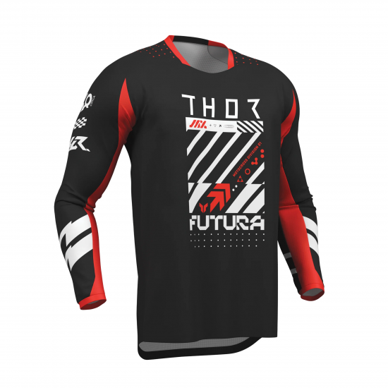 Tricou Thor Launchmode Futura Black Red Tricou Thor Launchmode Futura Black Red