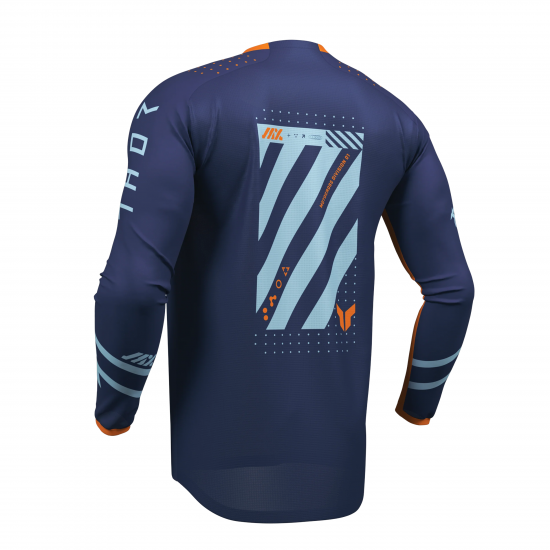 Tricou Thor Launchmode Futura Navy Orange