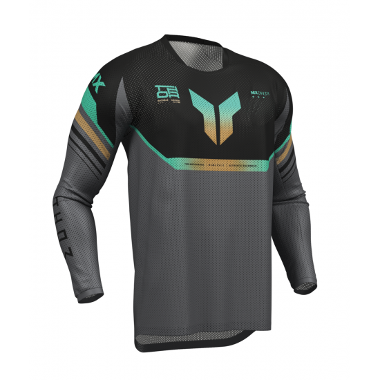 Tricou Thor Launchmode Air Raptor Black Charcoal Tricou Thor Launchmode Air Raptor Black Charcoal