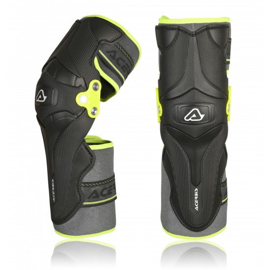 Genunchiere Acerbis X-Strong Black Yellow