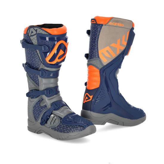 Cizme Acerbis X-Team Blue Grey