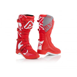 Cizme Acerbis X-Team Red White Cizme Acerbis X-Team Red White